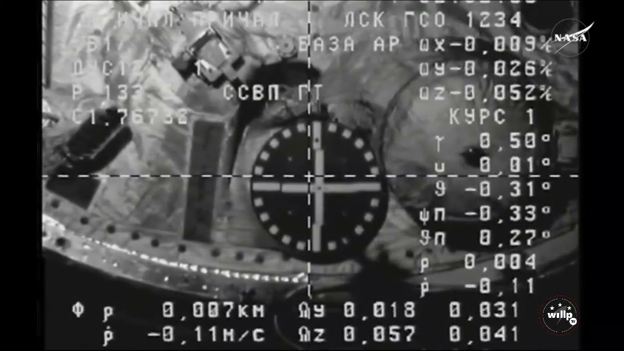 Progress MS-30 docked in the ISS (03/01/2025)