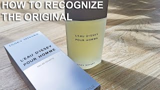 Issey Miyake L'eau D'issey Pour Homme  How to recognize the original...