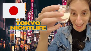 Exploring Tokyo's Nightlife on a Rainy Day