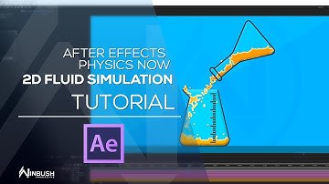 After Effects Liquid Simulation with Physics NOW