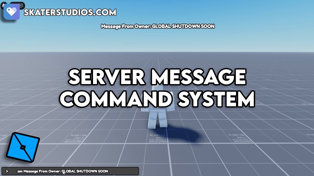 [FREE] Server Message Command System | Roblox Studio - YouTube