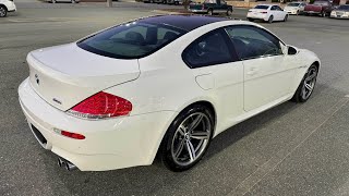 Stock 2006 BMW M6 startup (V10 NOISES)