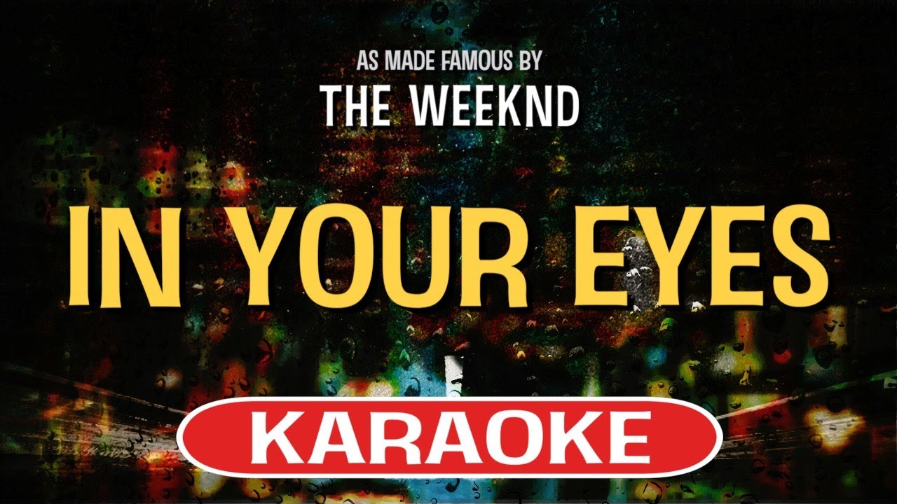 Music To My Eyes Karaoke