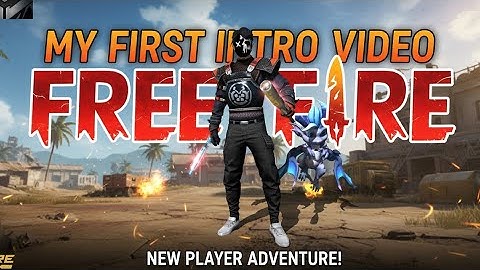 MY FIRST FIRE FIRE INTRO VIDEO ON YOUTUBE 🥰