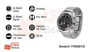 Swatch Watch YVS401G ساعه يد رجالى سواتش MnBetak.com - Official Video