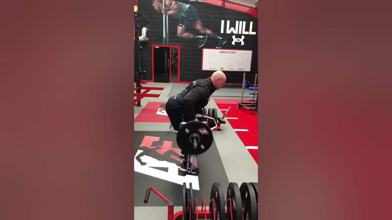 AF Banded Hex bar bent over Row - YouTube