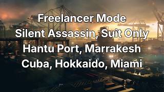 Hitman Freelancer SA/SO missions compilation, part 8