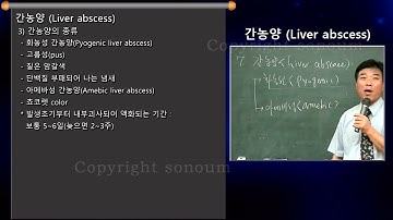 [소노엠 메디컬 아카데미]  간농양 강의