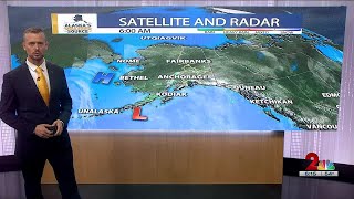 Overcast with showers, as summer officially arrives in Alaska