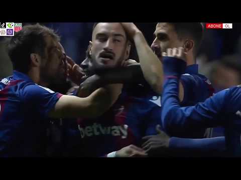 Levante 2-1 Barcelona geniş maç özeti  HD