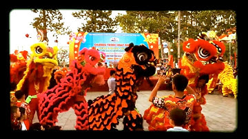 Múa Lân ở Chùa Bà BÌNH DƯƠNG 2019