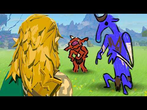 I Let My Viewers Redraw EVERY Enemy in Zelda