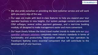 Tour Reservation Software