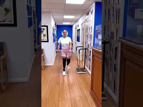 beautiful women walking Amputation bhot legs and arm Amputation