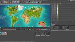 Lowpoly World Map 2