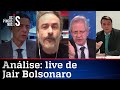 Comentaristas analisam live de Jair Bolsonaro de 22/04/21