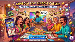Tambola Number Caller App. Best Housie Game for Family & Parties screenshot 3