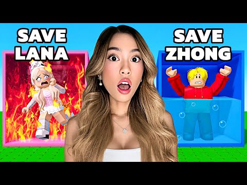 ROBLOX WOULD YOU RATHER But It ACTUALLY Happens.. FT. LANA RAE