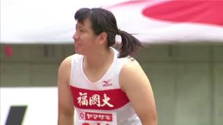 第99回日本陸上競技選手権大会 女子 砲丸投 決勝　1位