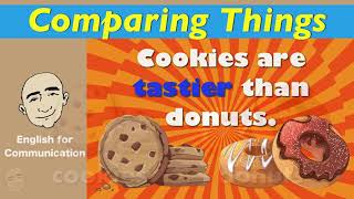 Famous Comparing Things - basic adjective comparisons | Learn English - Mark Kulek ESL Net Worth