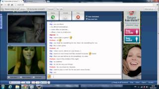 Trolling danish chatroulette haha