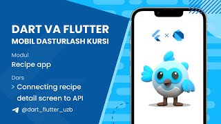 11.14. Connecting recipe detail screen to API | Flutter Mobil dasturlash kursi o'zbek tilida