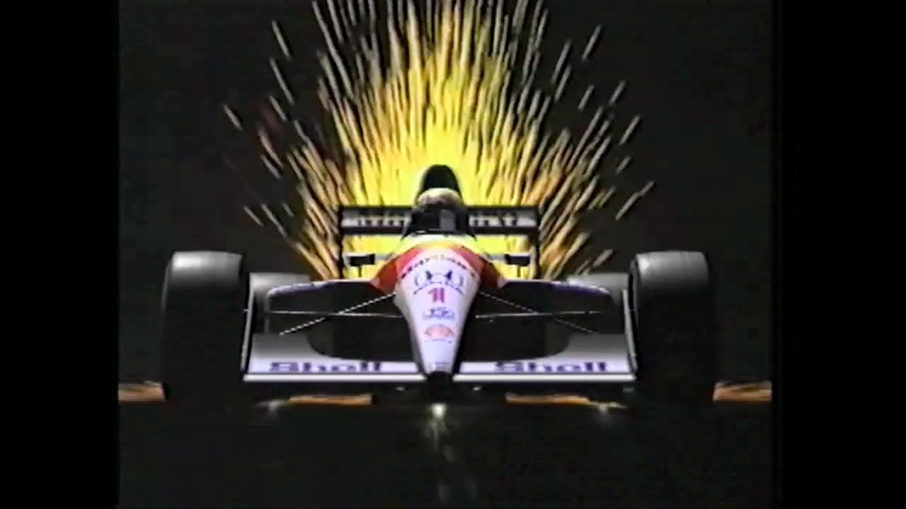 F1フォーミュラ　昭和シェル　マクラーレンホンダ　トランプ 昭和シェル石油 CM 30秒Ver. 2本 F1 マクラーレンホンダ アイルトン