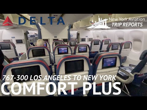 TRIP REPORT Delta 767-300 Economy Comfort+ Los Angeles (LAX) To New York (JFK)