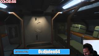 Alien Isolation NIGHTMARE mode no death SPEEDRUN [3h27m] (Part 7)