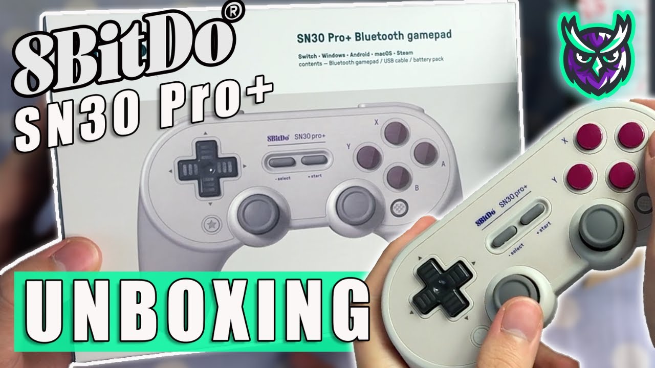 8bitdo Sn30 Pro Controller Unboxing Youtube