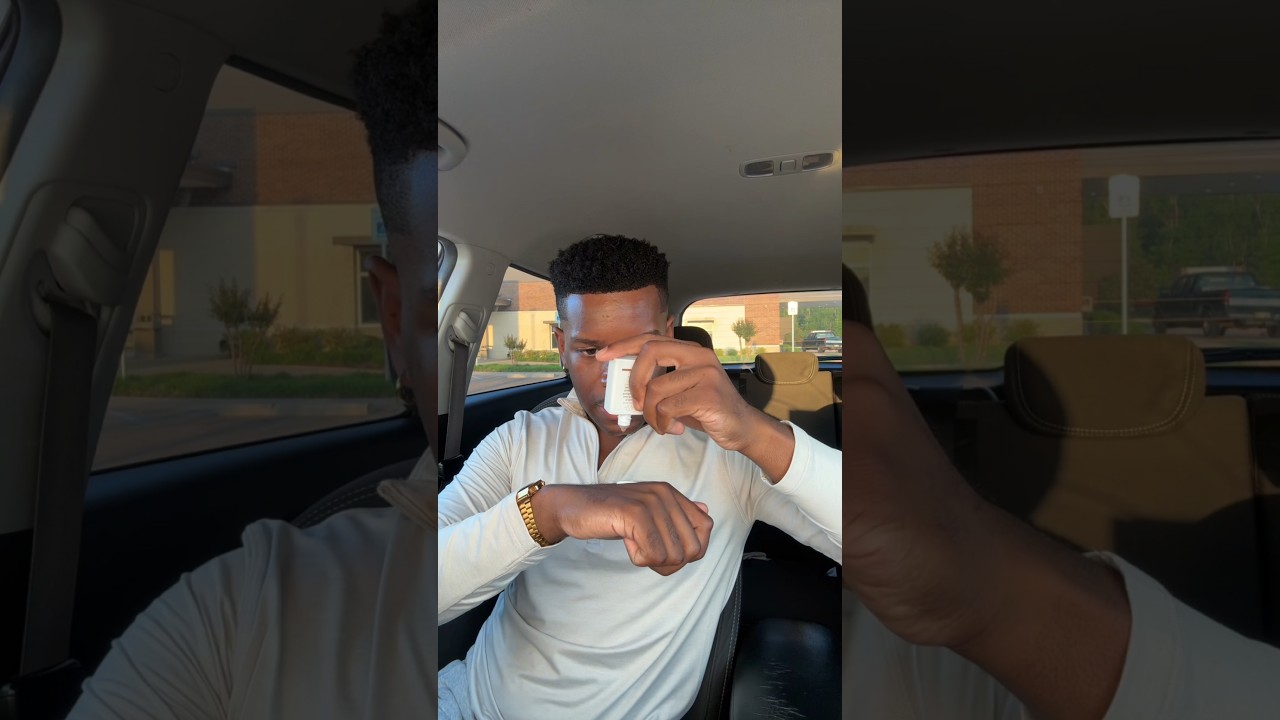 Trying the Drunk Elephant Bronze Drops on darker skin. ☀️