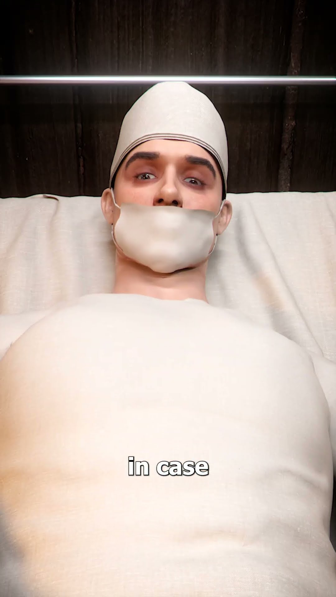 How He Removed His Own Appendix ?