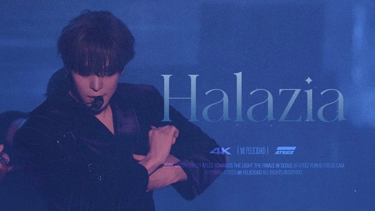 250323 [TOWARDS THE LIGHT:WILL TO POWER FINALE IN SEOUL] ATEEZ-HALAZIA(YUNHO focus FANCAM 4K) 윤호 직캠