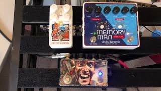 Electro Harmonix Deluxe Memory Man vs Canyon Delay (Quick Shootout - more to follow)