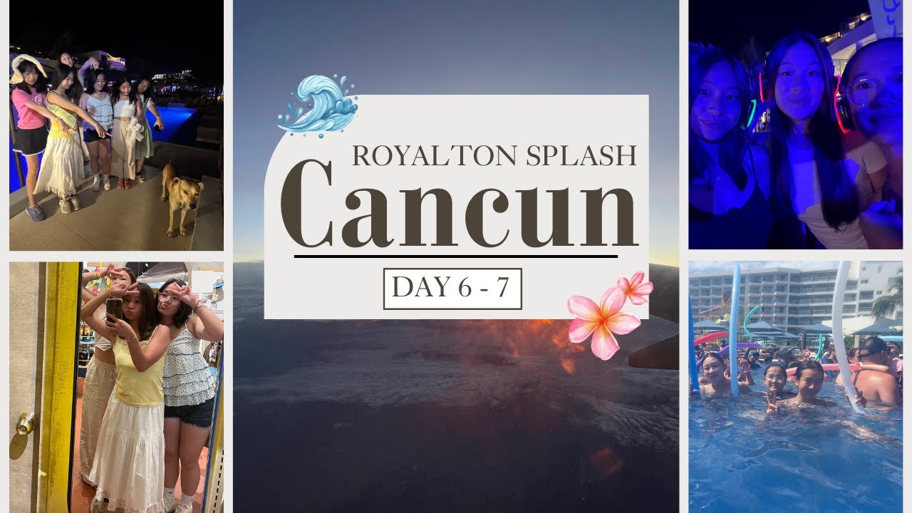 Ep 124 - Royalton Splash Cancun Buffet Tour! | Laser Tag! | Foam Party + Silent Disco!