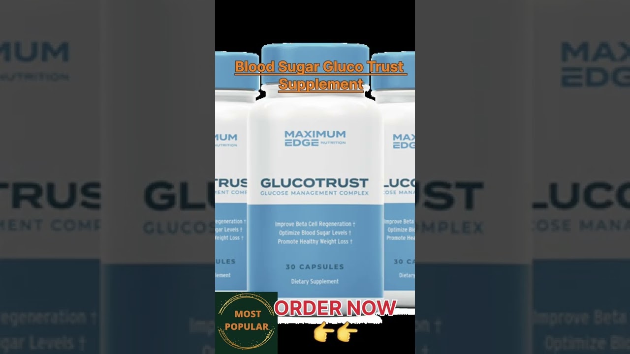 Glucotrust “Glucotrust Review | Diabetes Supplement | 100% Working ?”