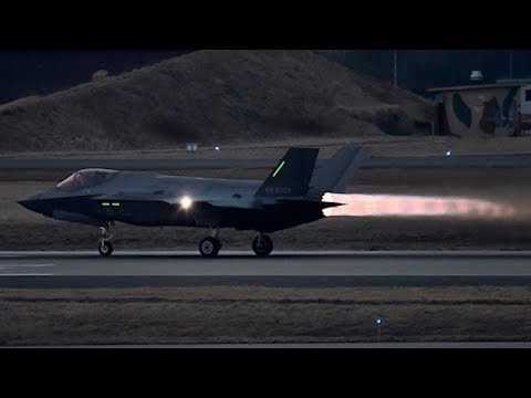 Thumbnail for 2019.3.20 三沢基地 F-35A アフターバーナー全開で離陸！！