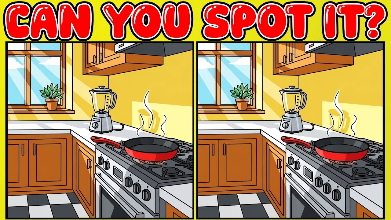 【Spot the Difference】🌈 Enhance Concentration in a 10-Minute Brain Workout!【Find the Difference】