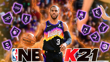 NBA 2K21 CURRENT GEN Unstoppable Playmaking Shot-Creator Chris Paul Build