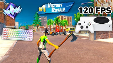 Fortnite Unreal Ranked Reload On Xbox Series S | Keyboard & Mouse Gameplay | 120 FPS | 4K
