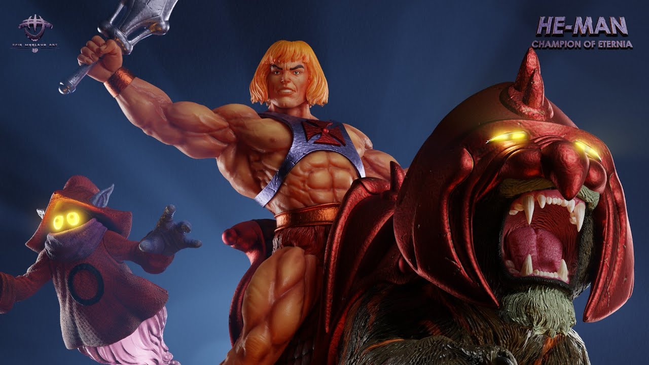 HE-MAN - Champion of Eternia - BlenderNation