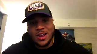 Christian Darrisaw Reacts to Being Drafted by Minnesota Vikings in 2021 NFL Draft | FULL VIDEO CALL