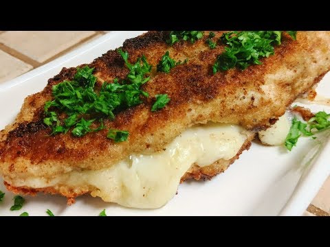 Video: Chicken Fillet With Cheese And Bread Crust
