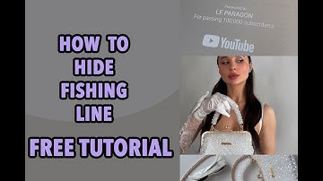 FREE Tutorial: How to Hide Fishing Line in Beaded Bags