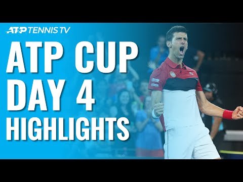 Djokovic Shines For Serbia; Nadal, Thiem Get Wins | ATP Cup 2020 Highlights Day 4
