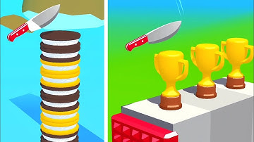 Slice It All Gameplay! Satisfying and Relaxing ASMR Slicing Video