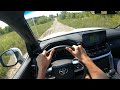 ТЕСТ ДРАЙВ TOYOTA LAND CRUISER 300 / POV / 0-100 РАЗГОН