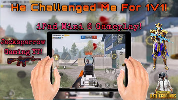 Random Guy Challenged Me 1V1 TDM🔥 | iPad Mini 6 | PUBG Mobile!