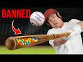 I Snuck An Illegal Bat Into A Real Home Run Derby