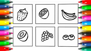 How to draw Fruit #drawing #fruit by Joanna Vu kids 1,421 views 1 month ago 5 minutes, 48 seconds